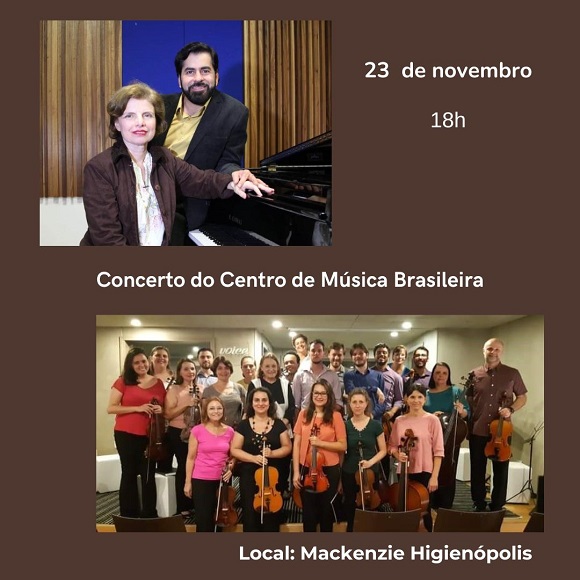 Concerto comemora os 40 anos do Centro de Música Brasileira